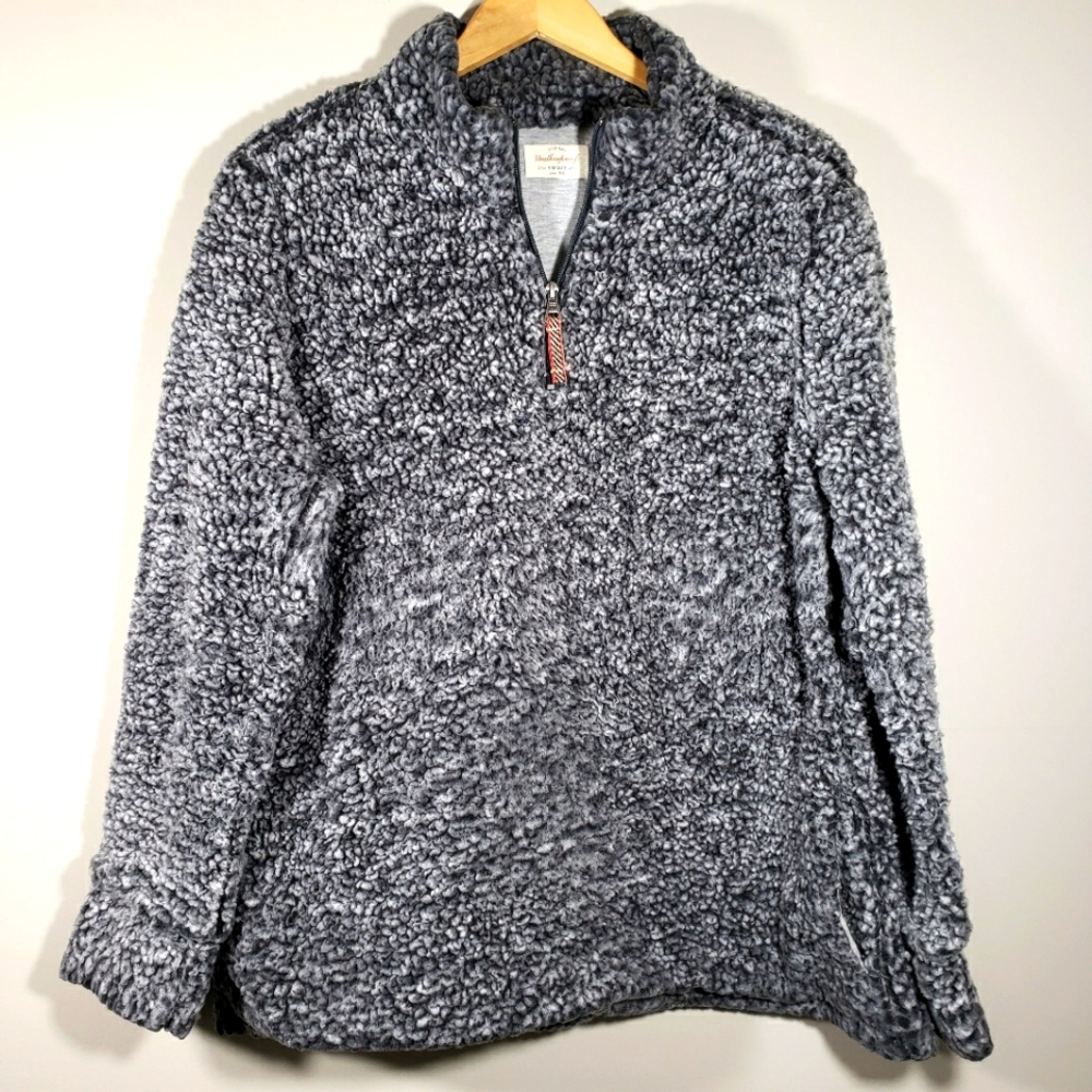 Size XL Weatherproof Vintage fuzzy pullover in charcoal grey